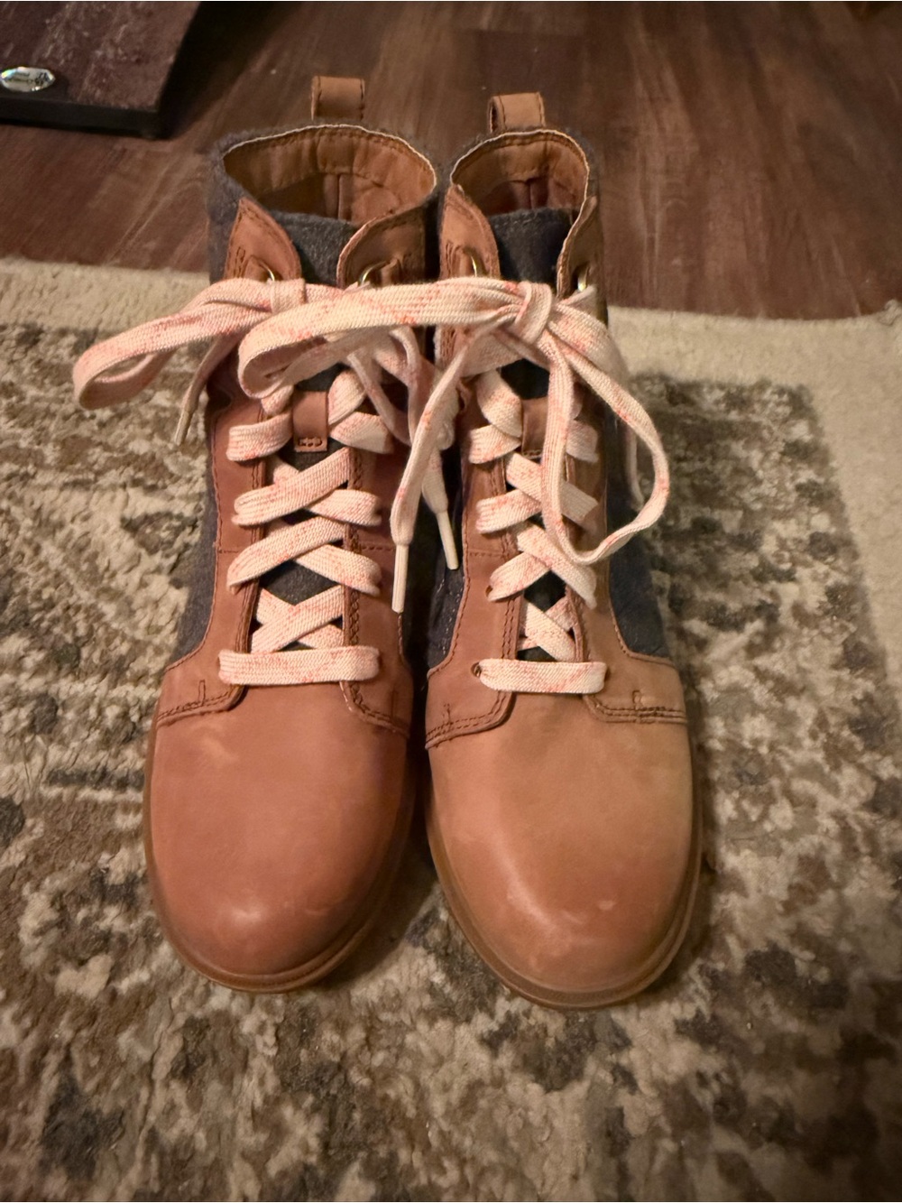 Sorel Evie II NW Lace Wedge Boots